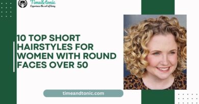 Short Hairstyles for Women with Round Faces over 50